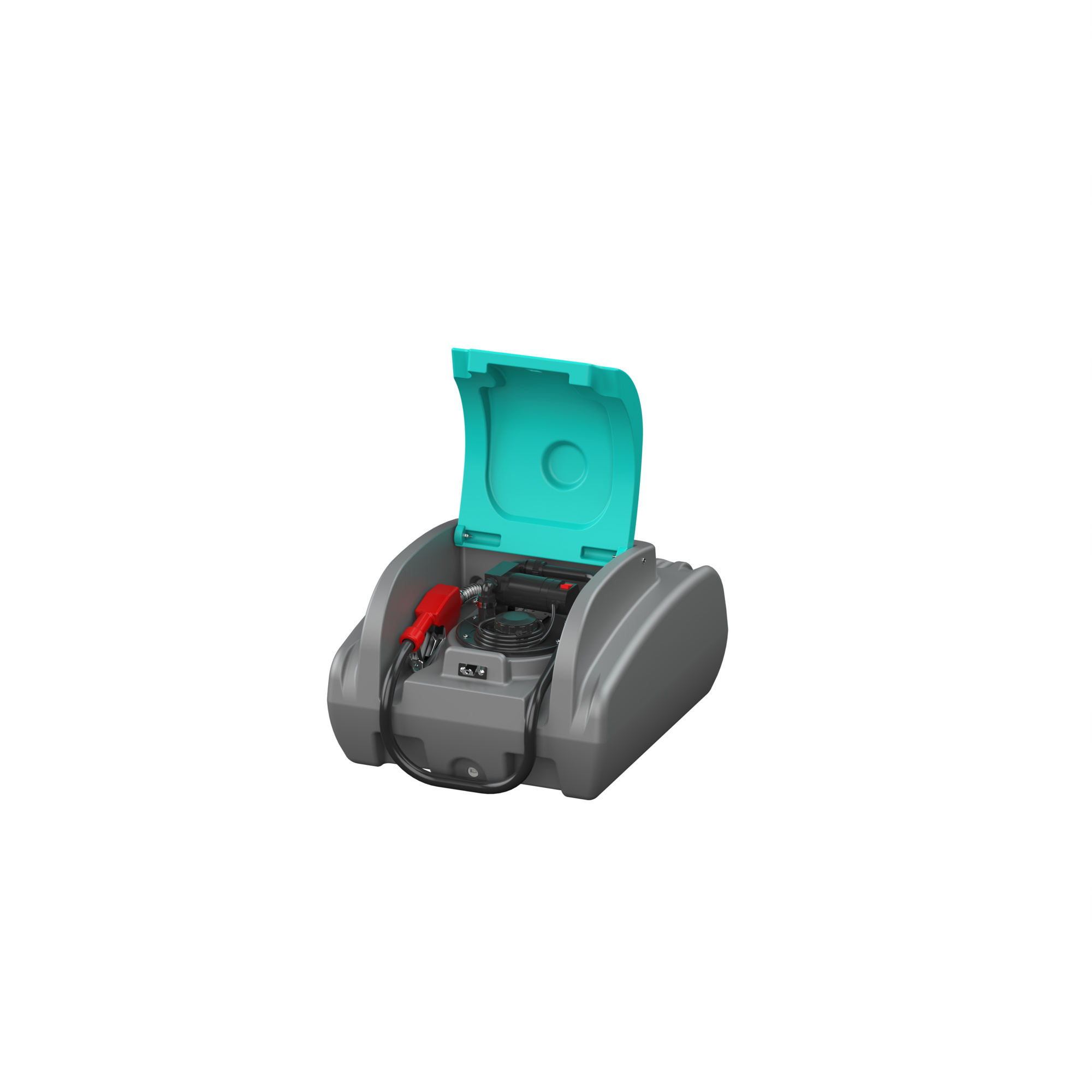 Enduraplas, 25 GAL COMPACT DIESEL FUEL BOSS FUEL TRANSFER TANK, Capacity 25 Gal, Shape Rectangle, Model# RDU025C10D